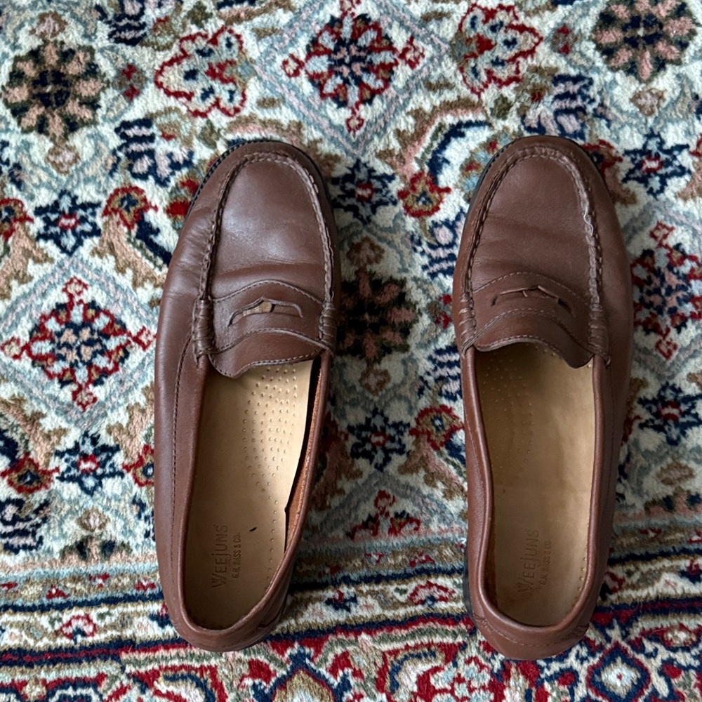 GH Bass Weejuns - brown